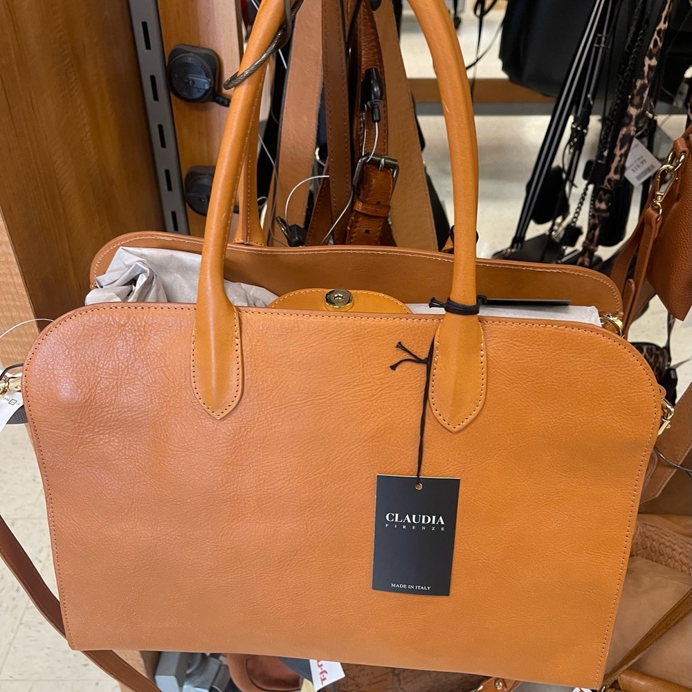 Claudia Firenze Leather Handbag